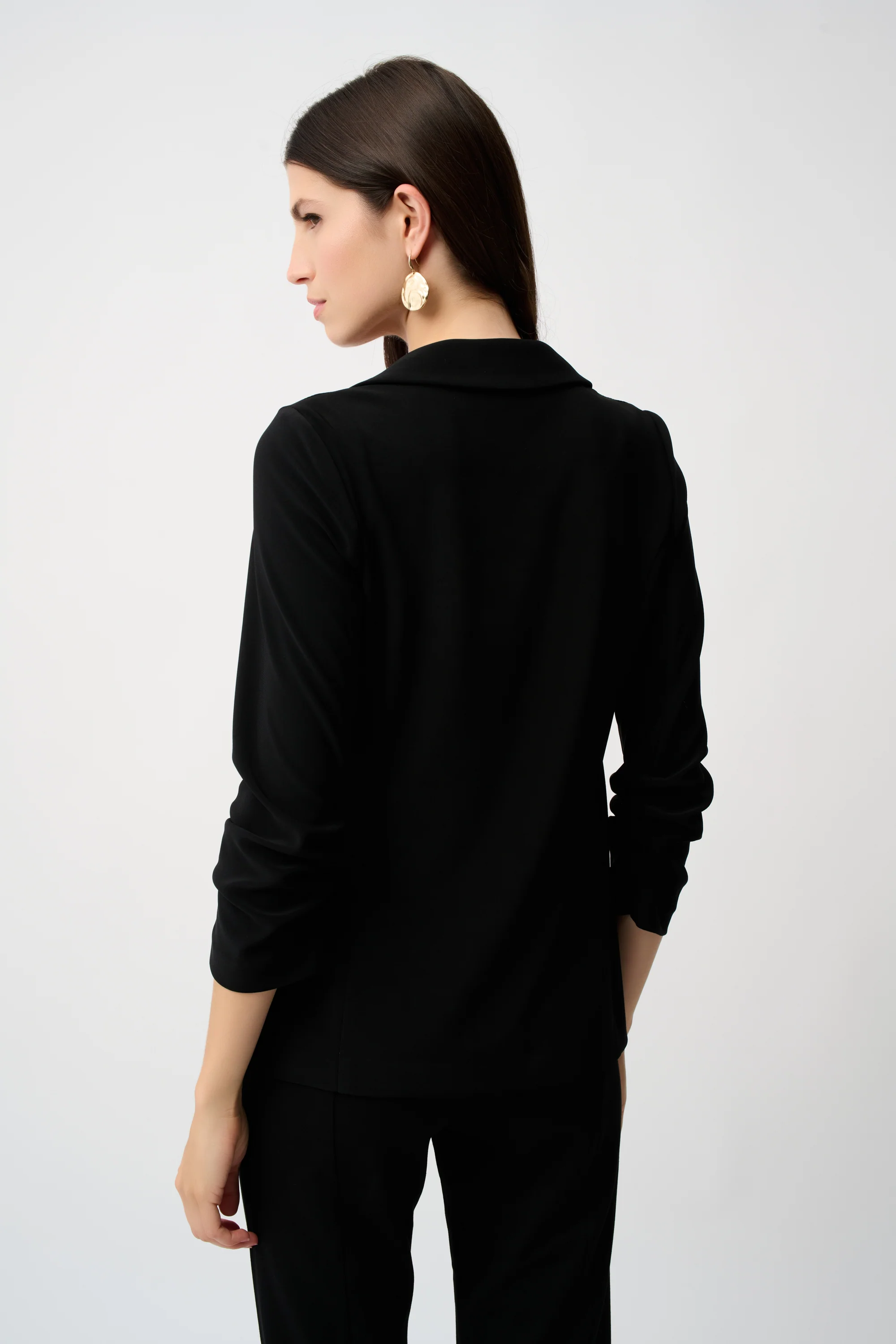 Joseph Ribkoff Silky Knit Fitted Blazer Style 253034 - Image 5