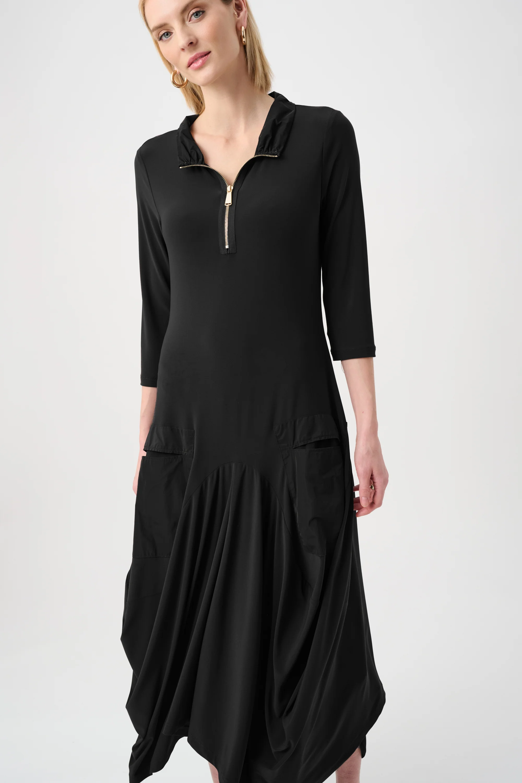Joseph Ribkoff Midi Cocoon Dress Style 263159 - Image 7