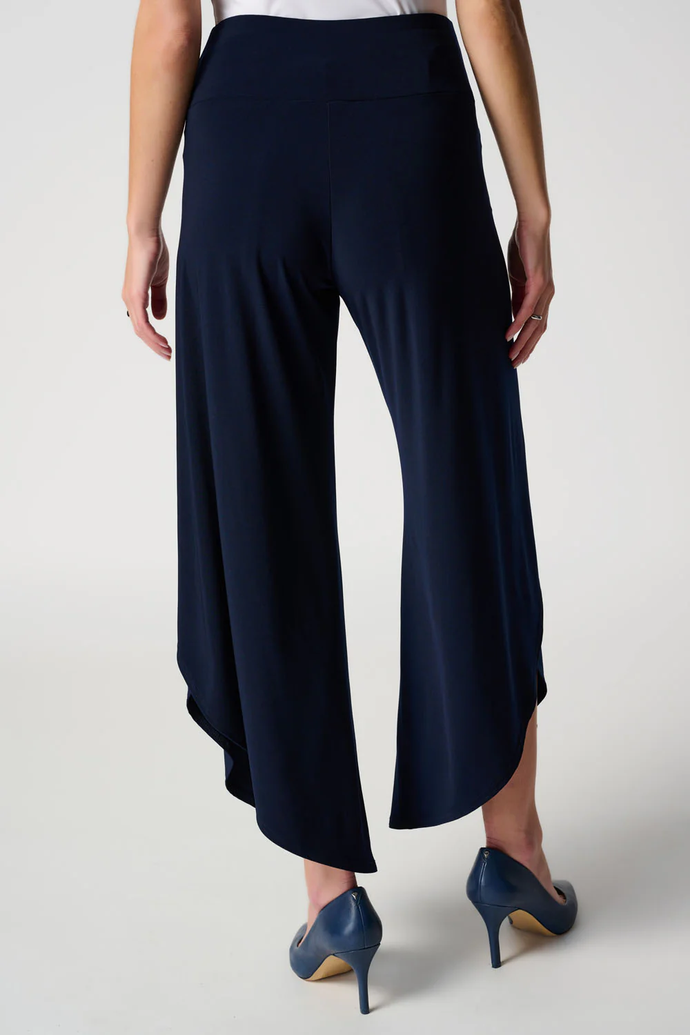 Joseph Ribkoff Midnight Blue Classic Overlay Pant Style 211494TT - Image 2