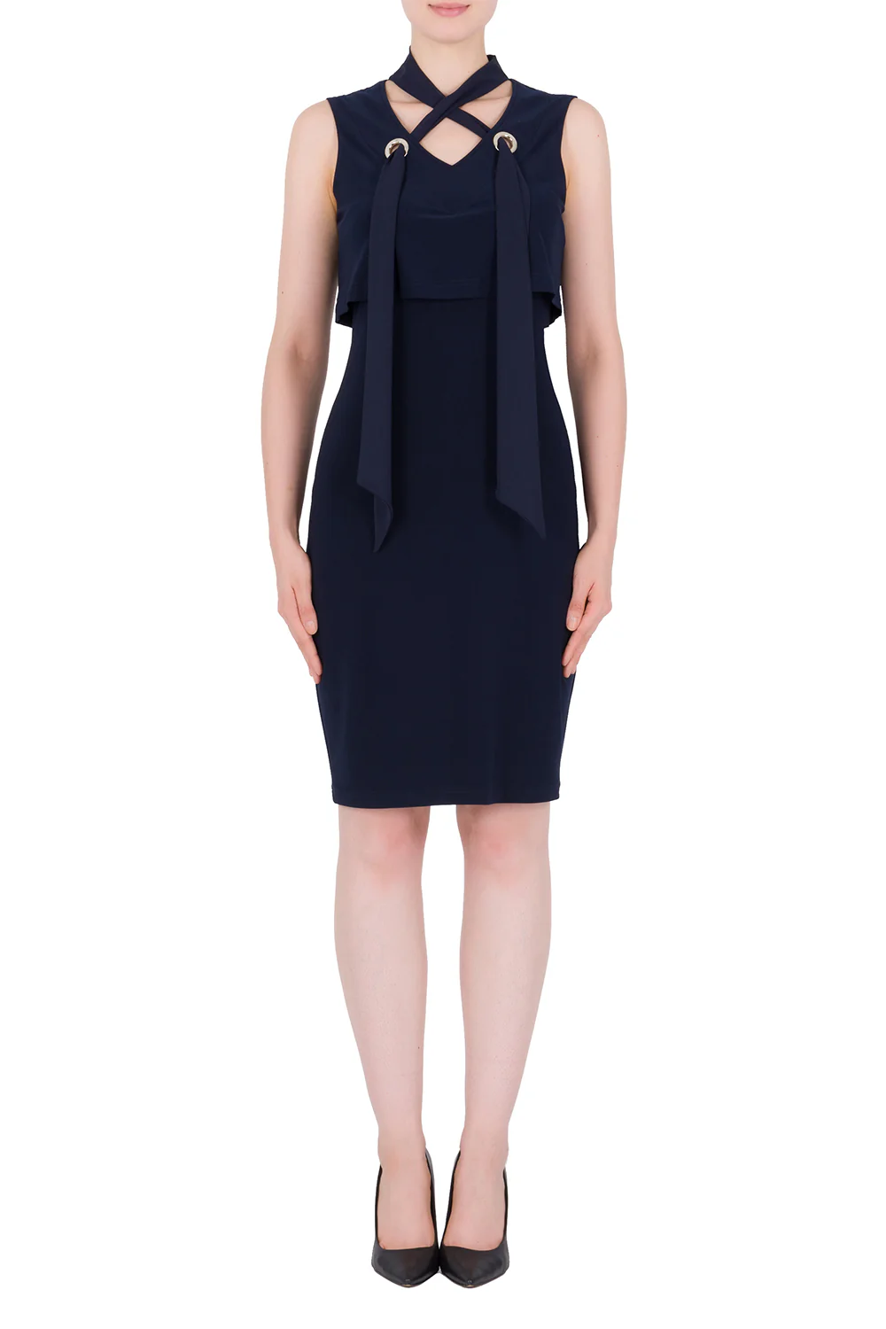Joseph Ribkoff Midnight Blue Dress Style 184201