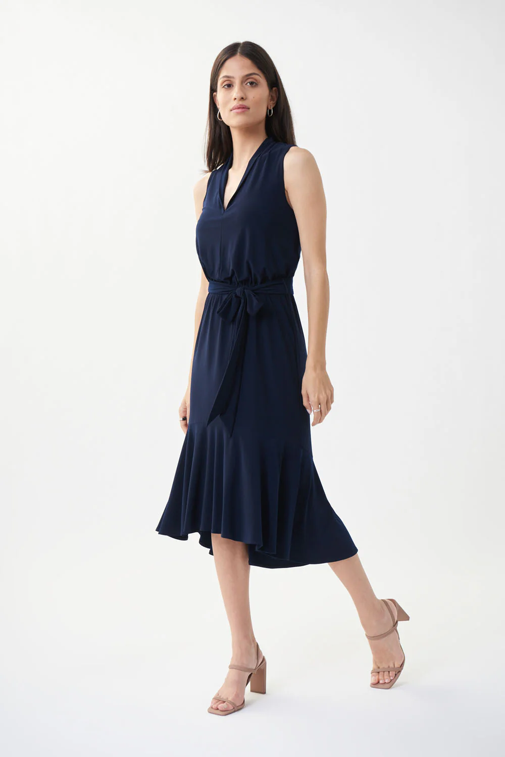 Joseph Ribkoff Midnight Blue Dress Style 222114 - Image 2