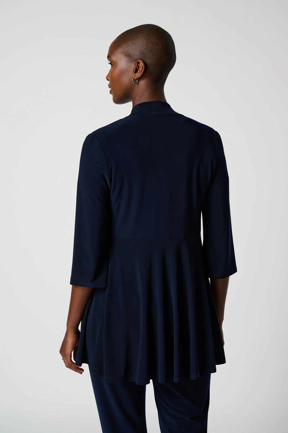 Joseph Ribkoff Midnight Blue Long Cover Up Style 201547TT - Image 4