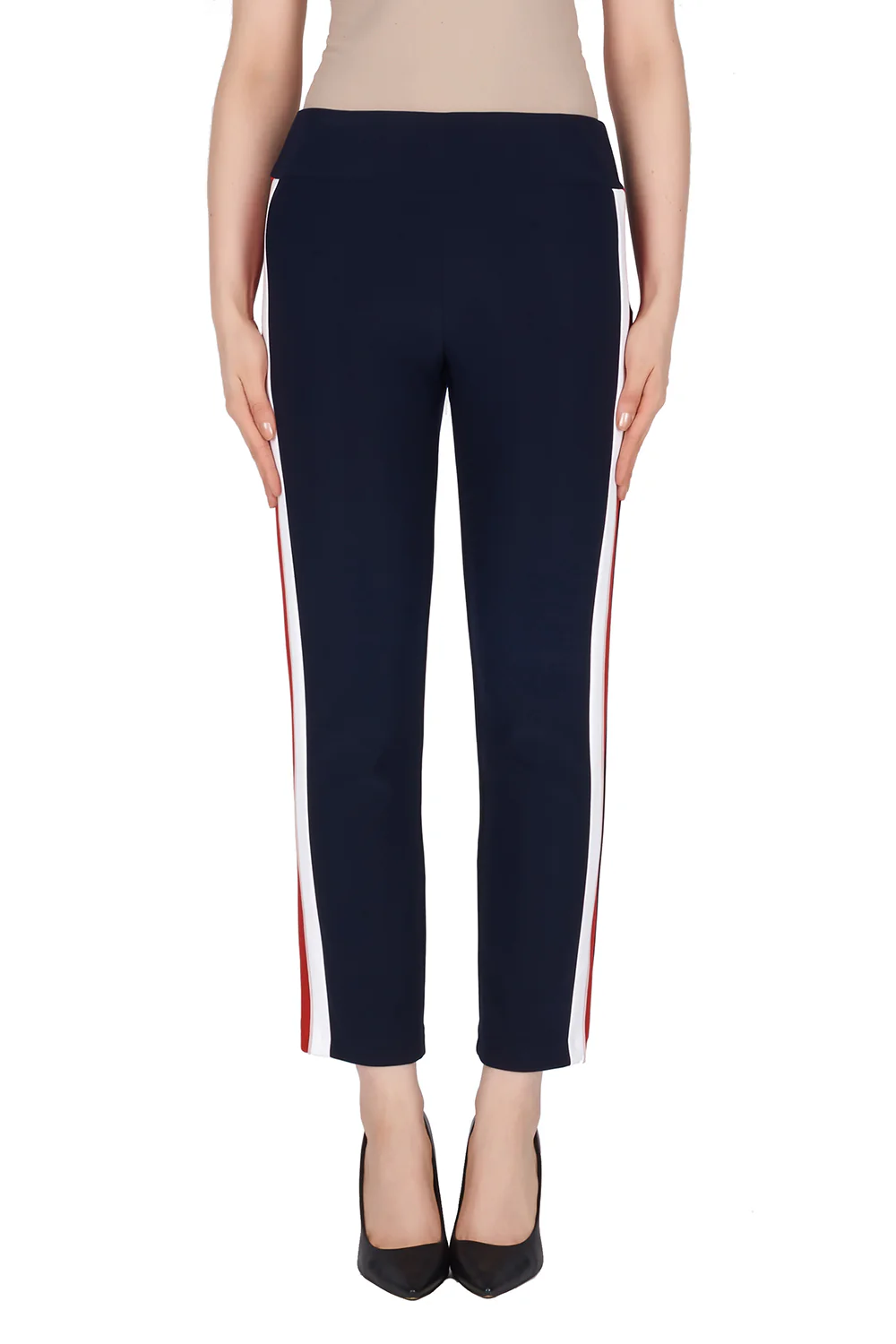 Joseph Ribkoff Midnight Blue/Multi Pants Style 191103