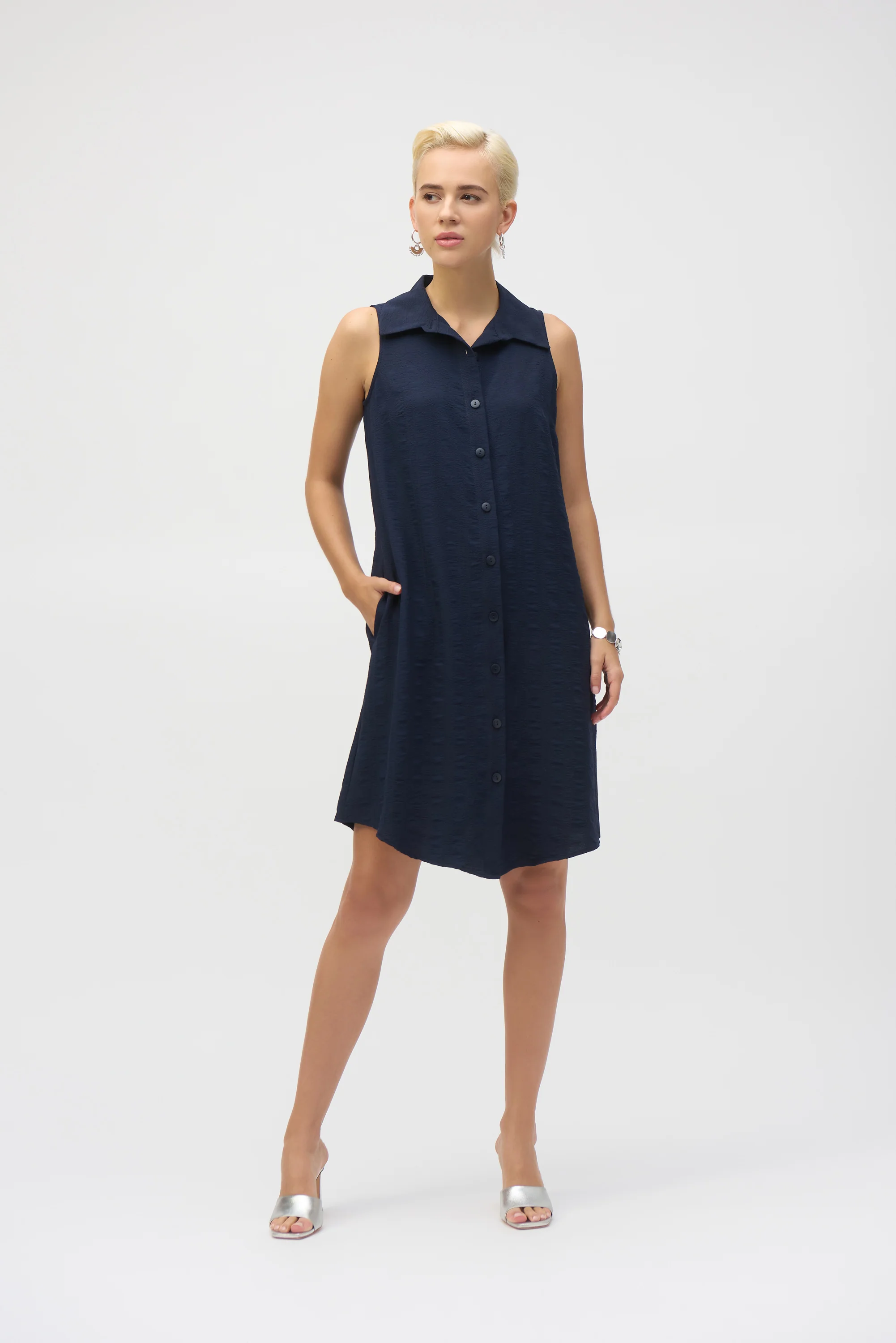 Joseph Ribkoff Novelty Straight Shirt Dress Style 252173