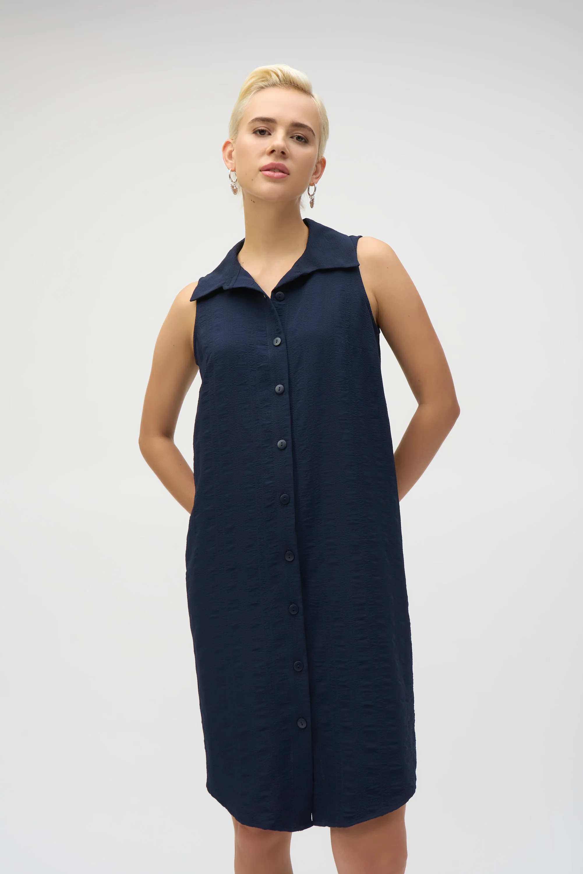 Joseph Ribkoff Novelty Straight Shirt Dress Style 252173 - Image 2
