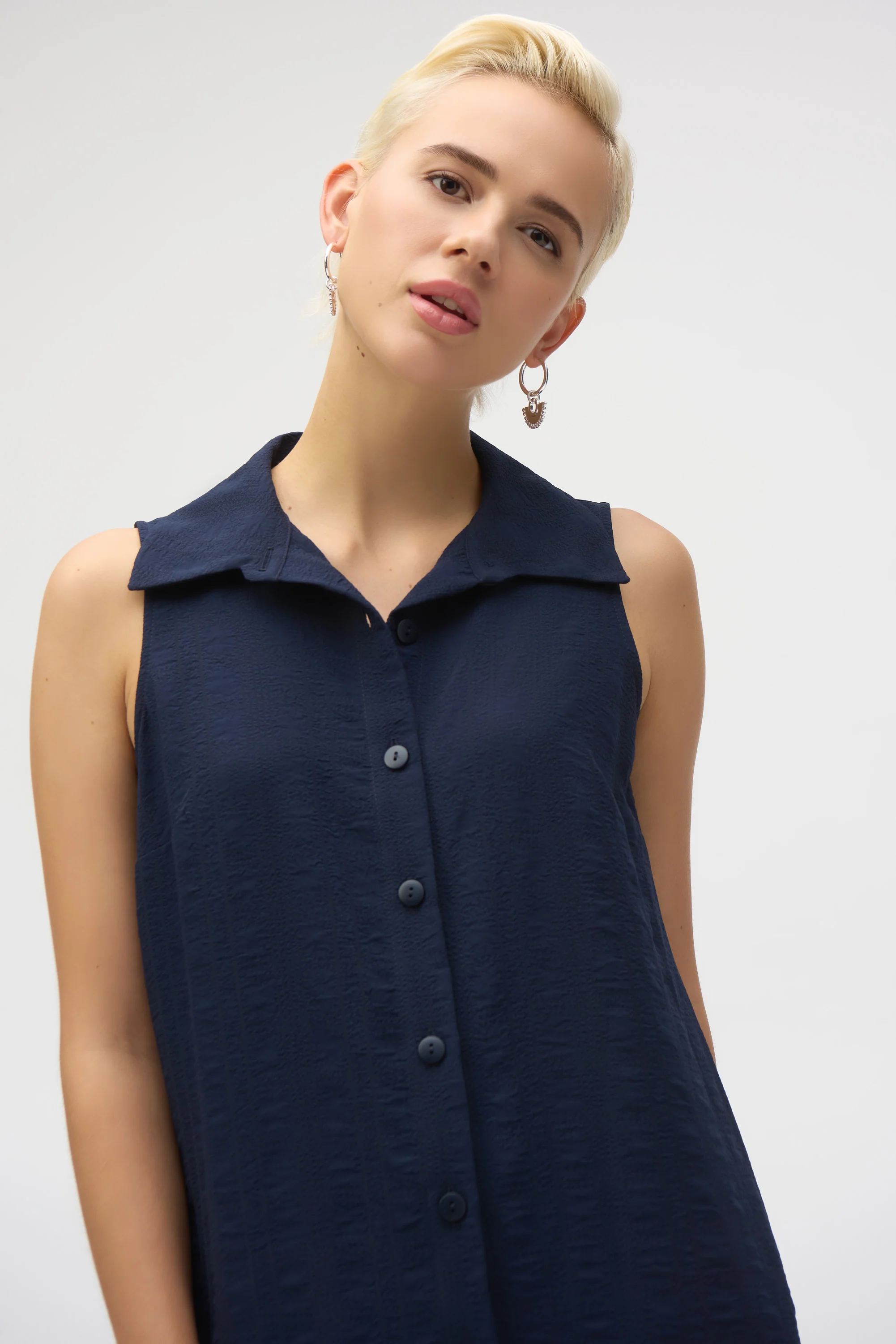 Joseph Ribkoff Novelty Straight Shirt Dress Style 252173 - Image 3