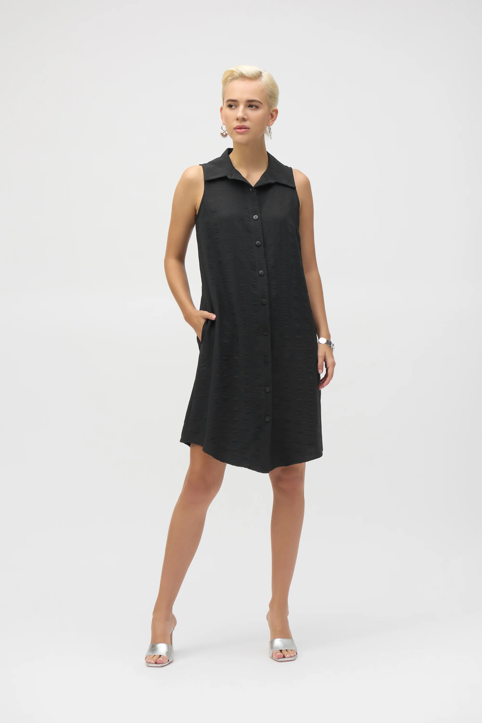 Joseph Ribkoff Novelty Straight Shirt Dress Style 252173 - Image 5