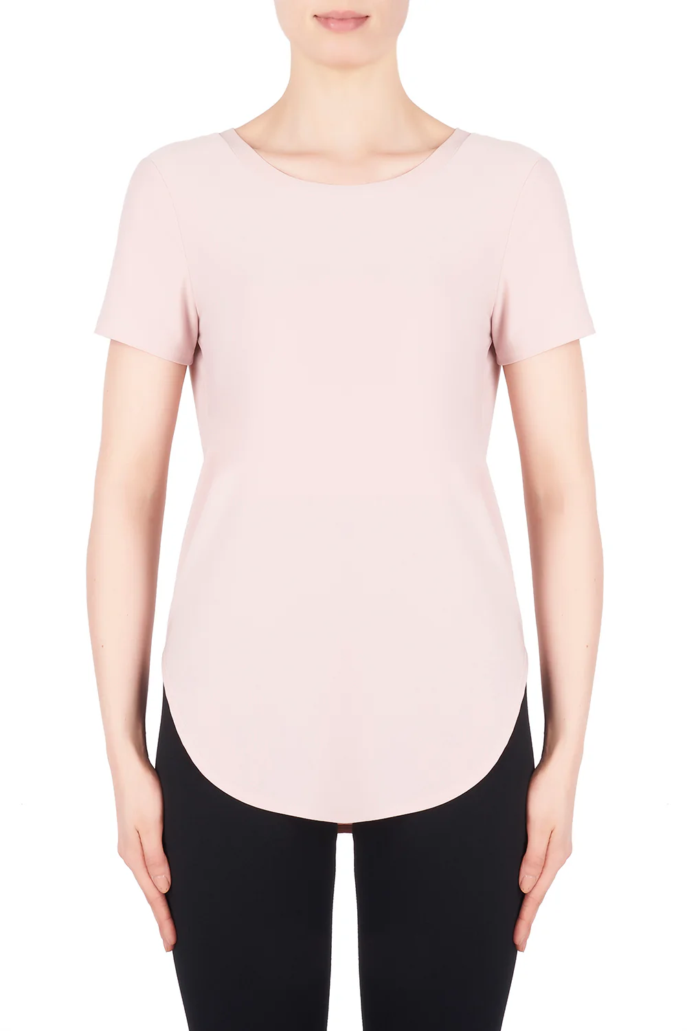 Joseph Ribkoff Short Sleeve Fitted T-Shirt Style 183220 - Image 12