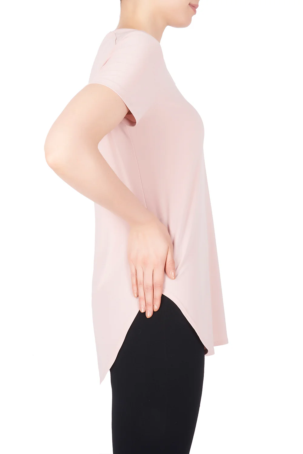 Joseph Ribkoff Short Sleeve Fitted T-Shirt Style 183220 - Image 13