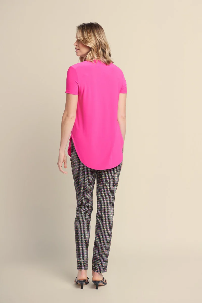 Joseph Ribkoff Short Sleeve Fitted T-Shirt Style 183220 - Image 17