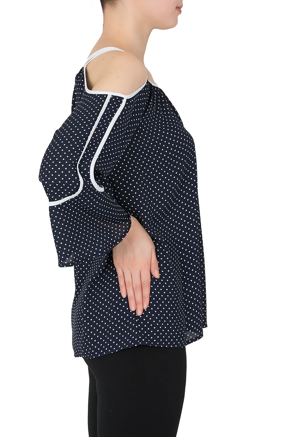 Joseph Ribkoff Midnight Blue Top Style 191611 - Image 2