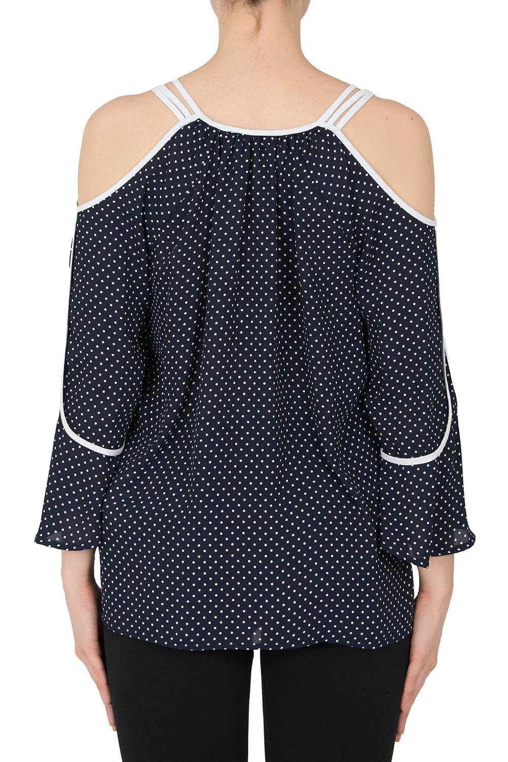 Joseph Ribkoff Midnight Blue Top Style 191611 - Image 3