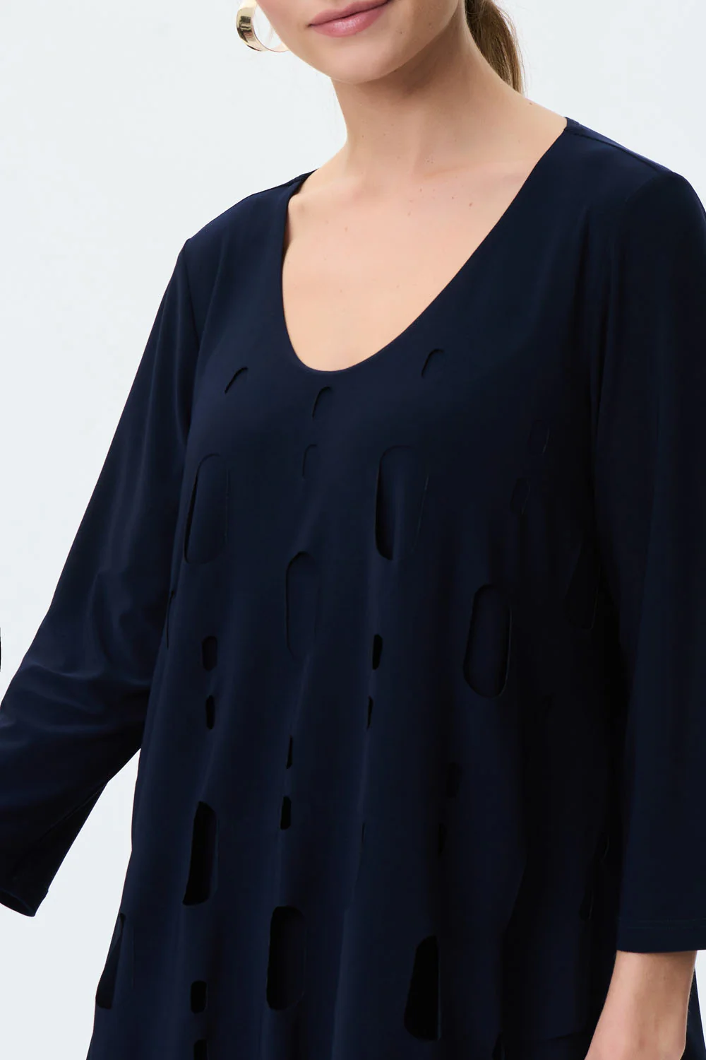 Joseph Ribkoff Midnight Blue Tunic Style 231019 - Image 2