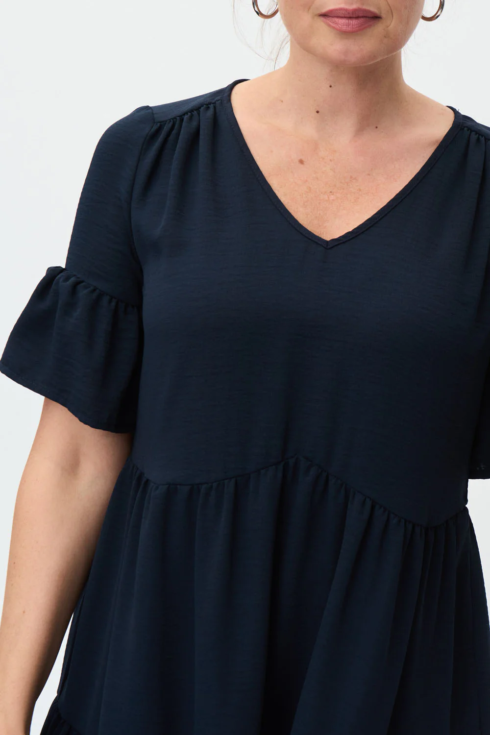 Joseph Ribkoff Midnight Blue Tunic Style 231086 - Image 3