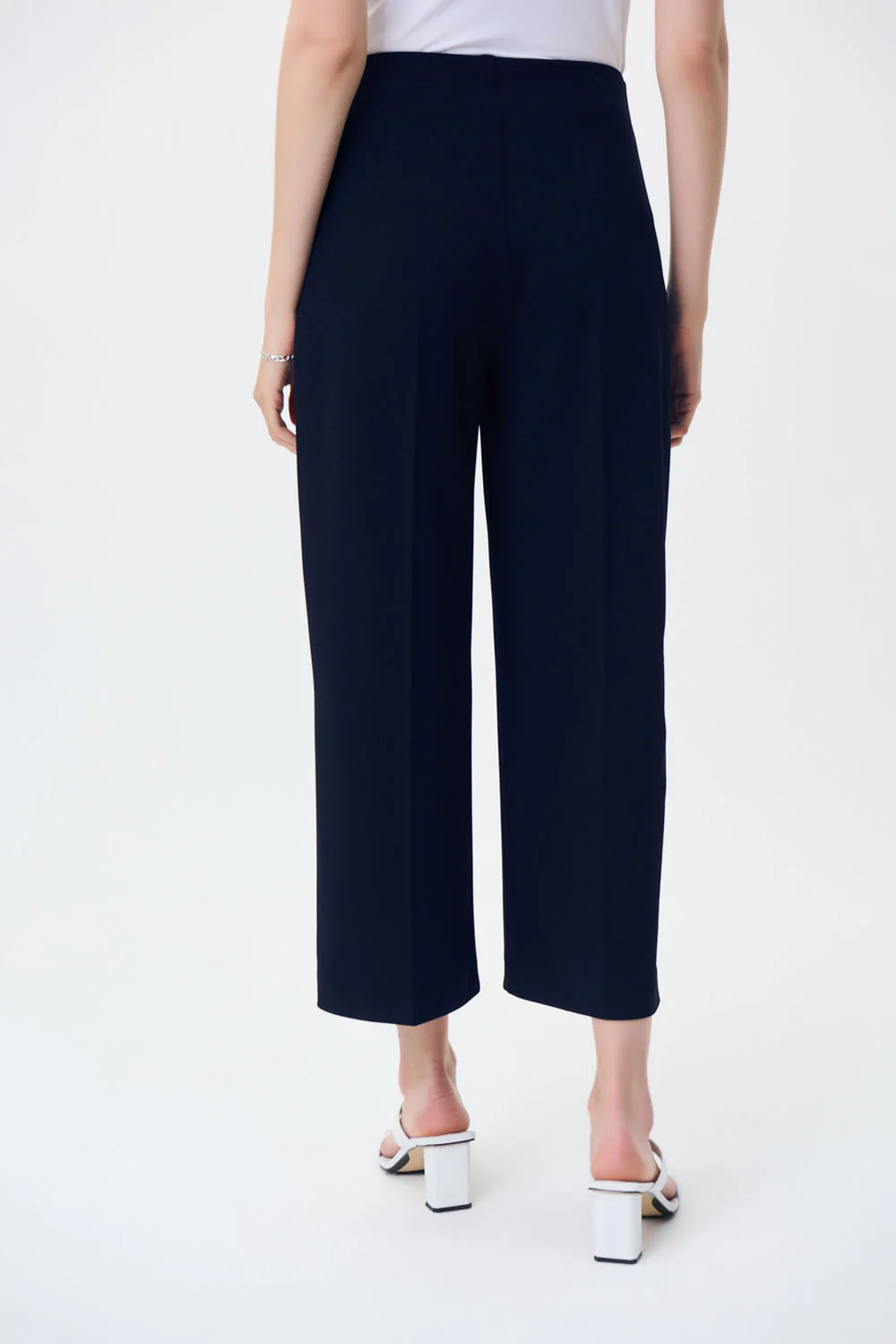 Joseph Ribkoff Midnight Blue/Vanilla Pants Style 231248 - Image 2