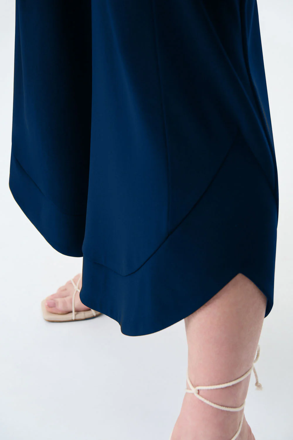 Joseph Ribkoff Midnight Blue Wide Leg Pants Style 231059 - Image 2