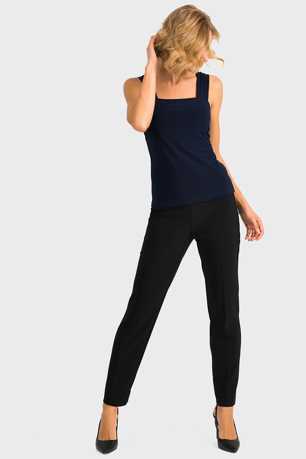 Joseph Ribkoff Midnight Classic Square Neck Cami Style 143132 - Image 4