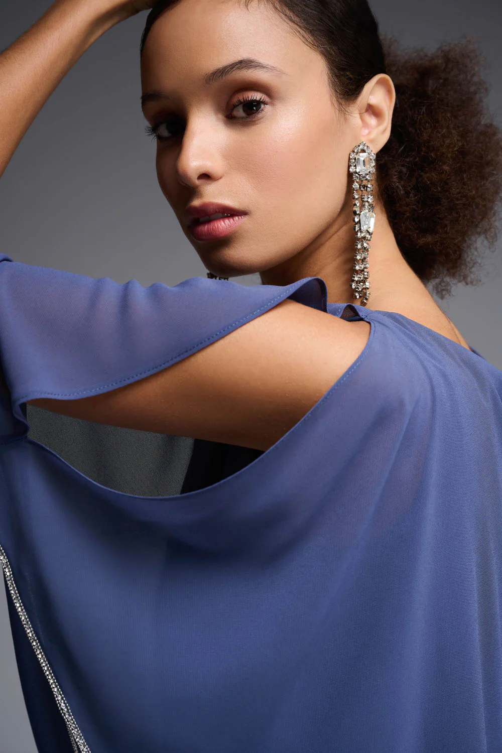 Joseph Ribkoff Mineral Blue Top Style 231720 - Image 2