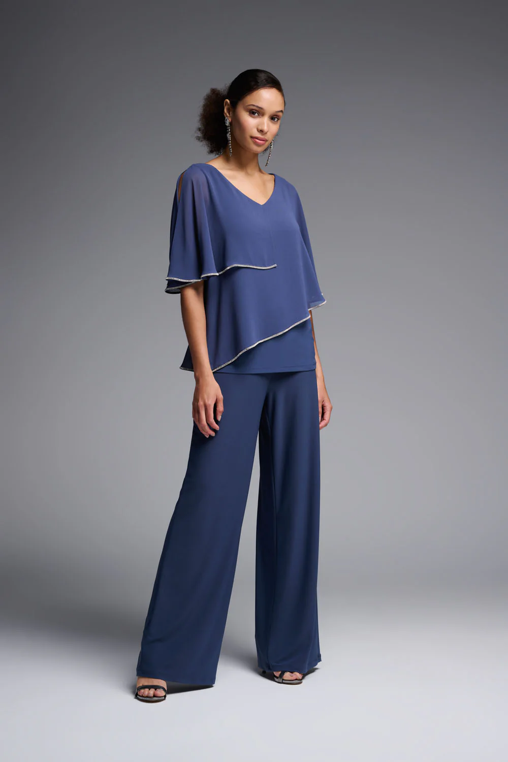 Joseph Ribkoff Mineral Blue Top Style 231720 - Image 4