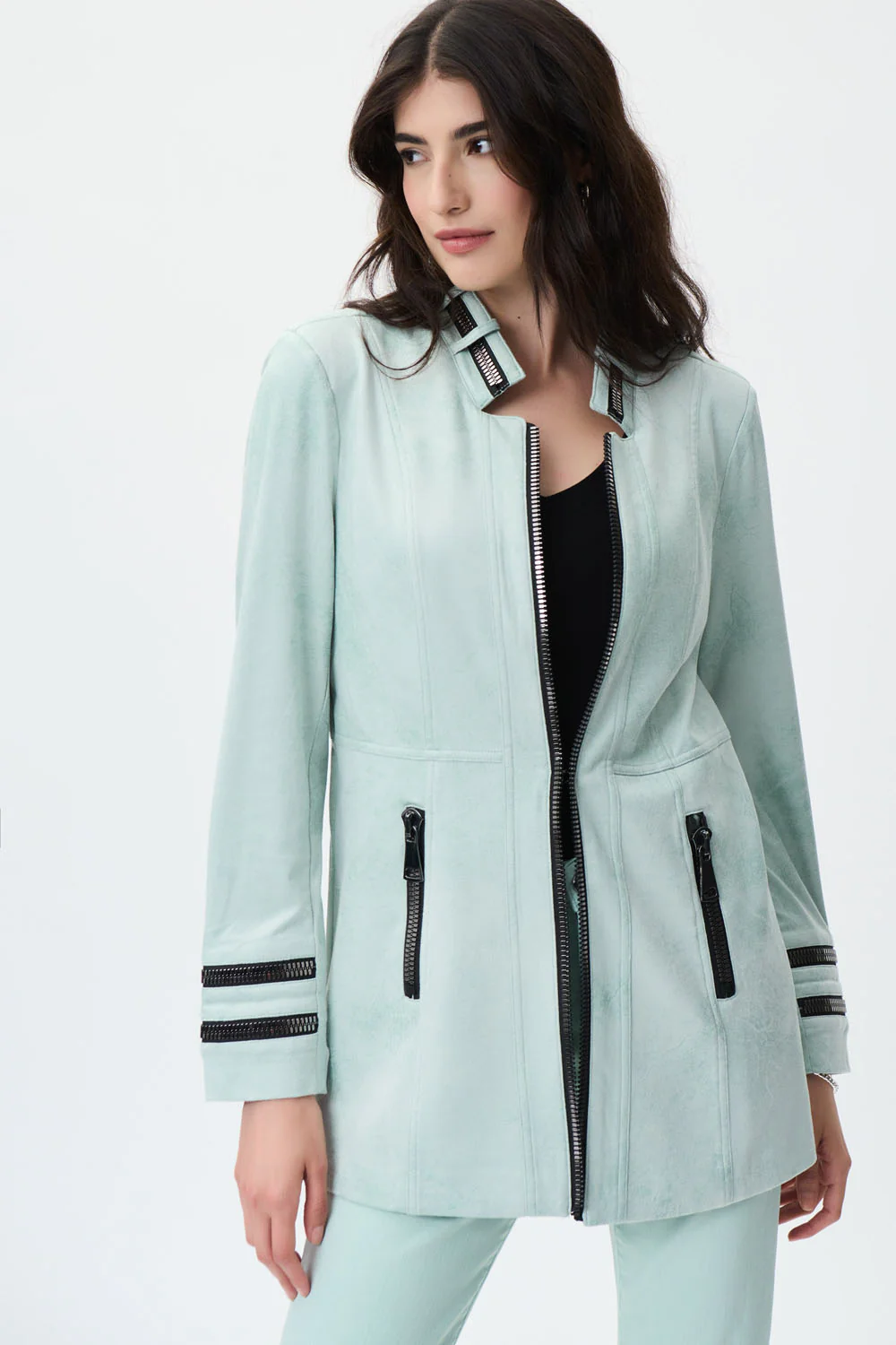 Joseph Ribkoff Mint Jacket Style 213948