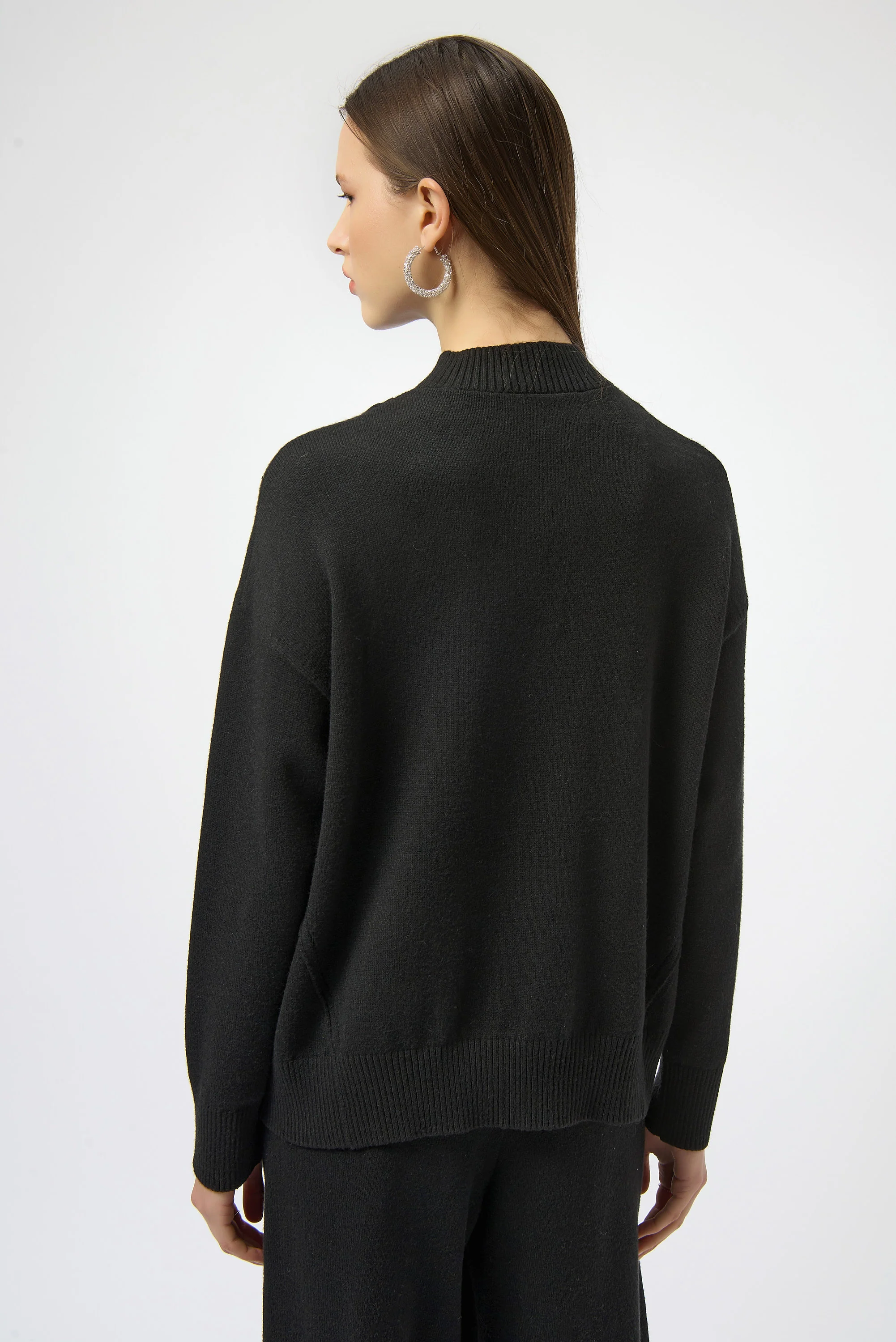 Joseph Ribkoff Mock Neck Pullover with Rhinestones Style 254933 - Image 9