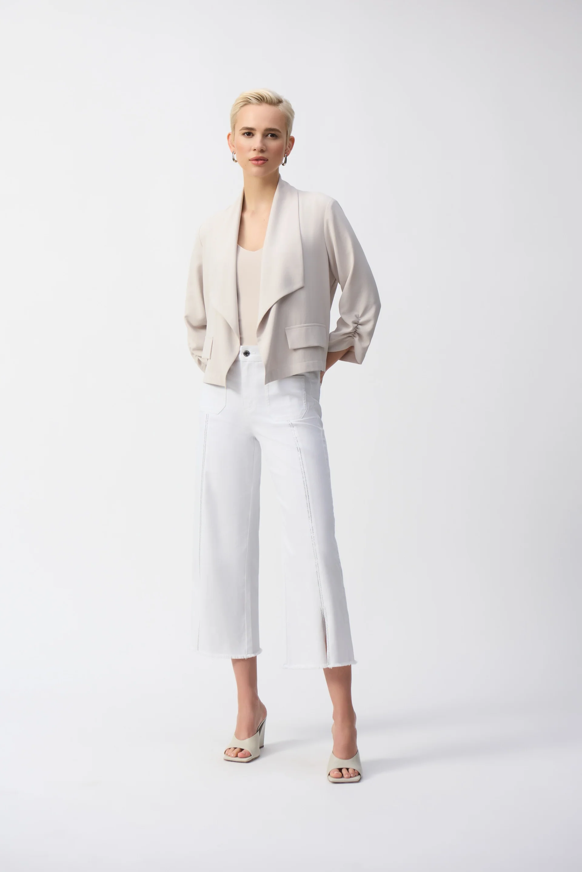 Joseph Ribkoff Moonstone Boxy Cover-Up Style 251088 - Image 2