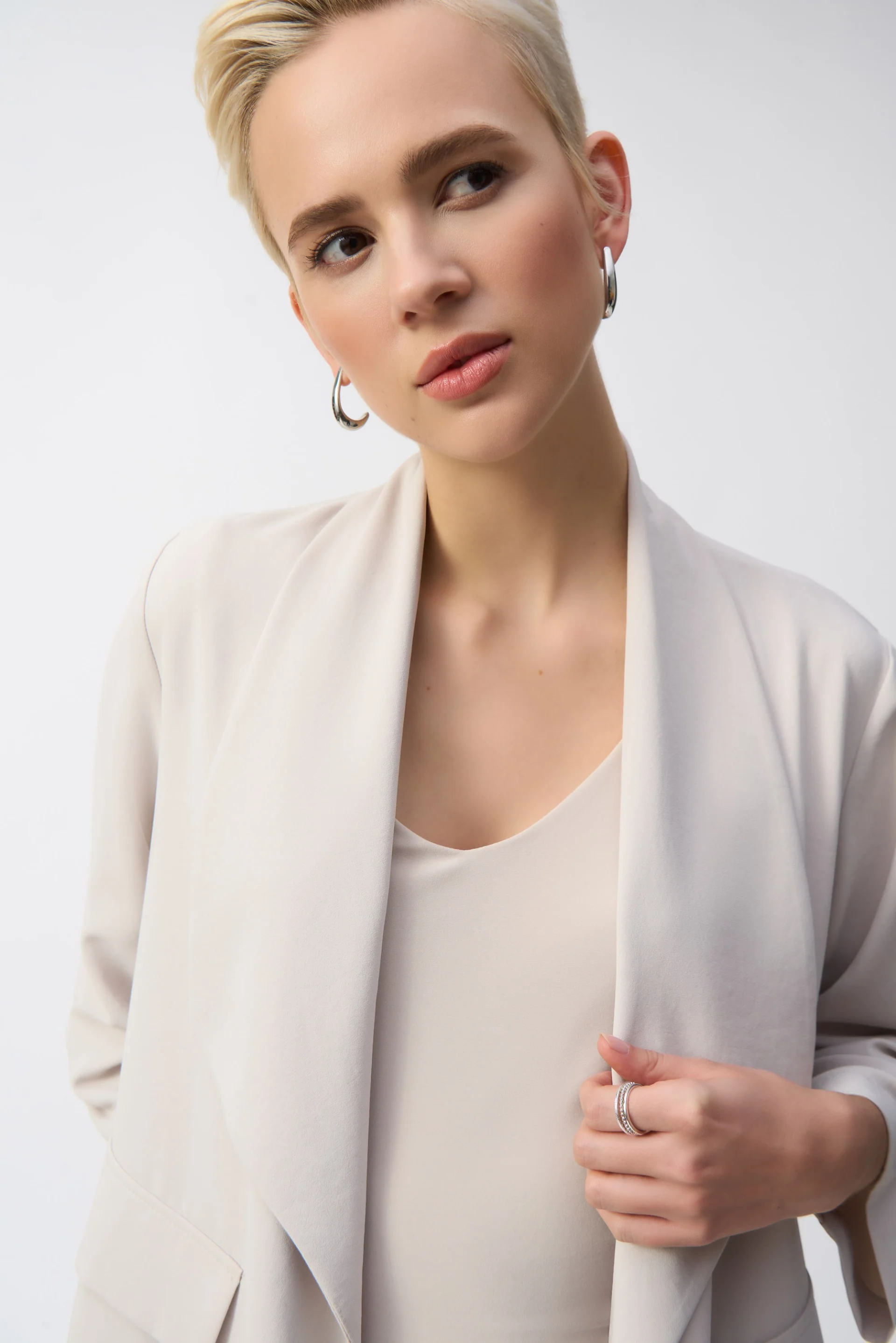Joseph Ribkoff Moonstone Boxy Cover-Up Style 251088 - Image 4