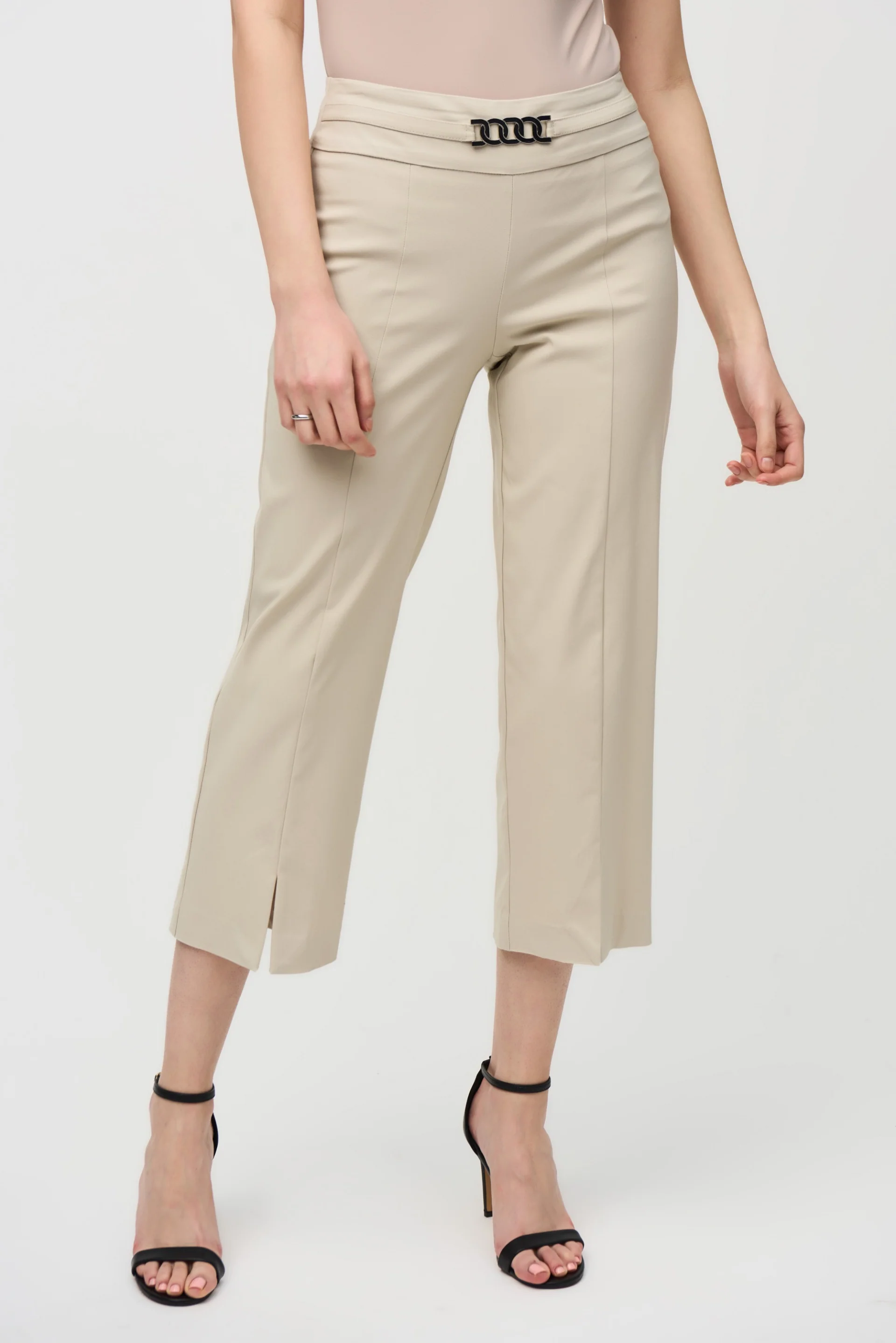 Joseph Ribkoff Moonstone Straight Crop Pants Style 242035