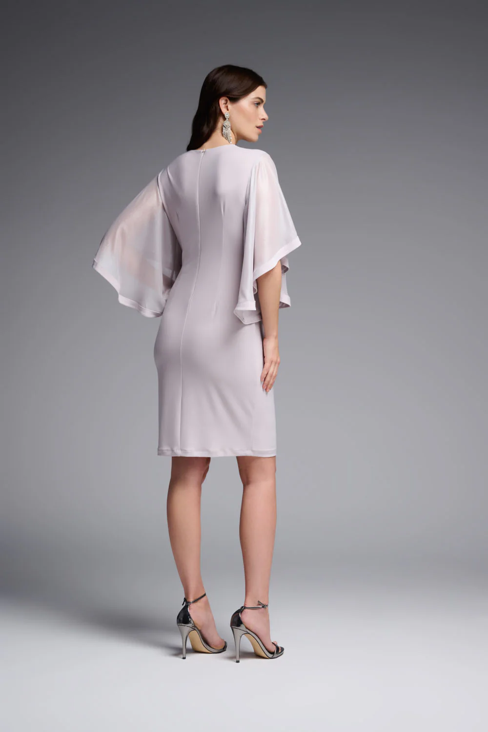 Joseph Ribkoff Mother of Pearl Dress Style 231747 - Image 5