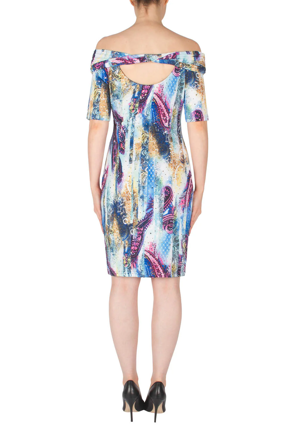 Joseph Ribkoff Multi Dress Style 182660 - Image 2