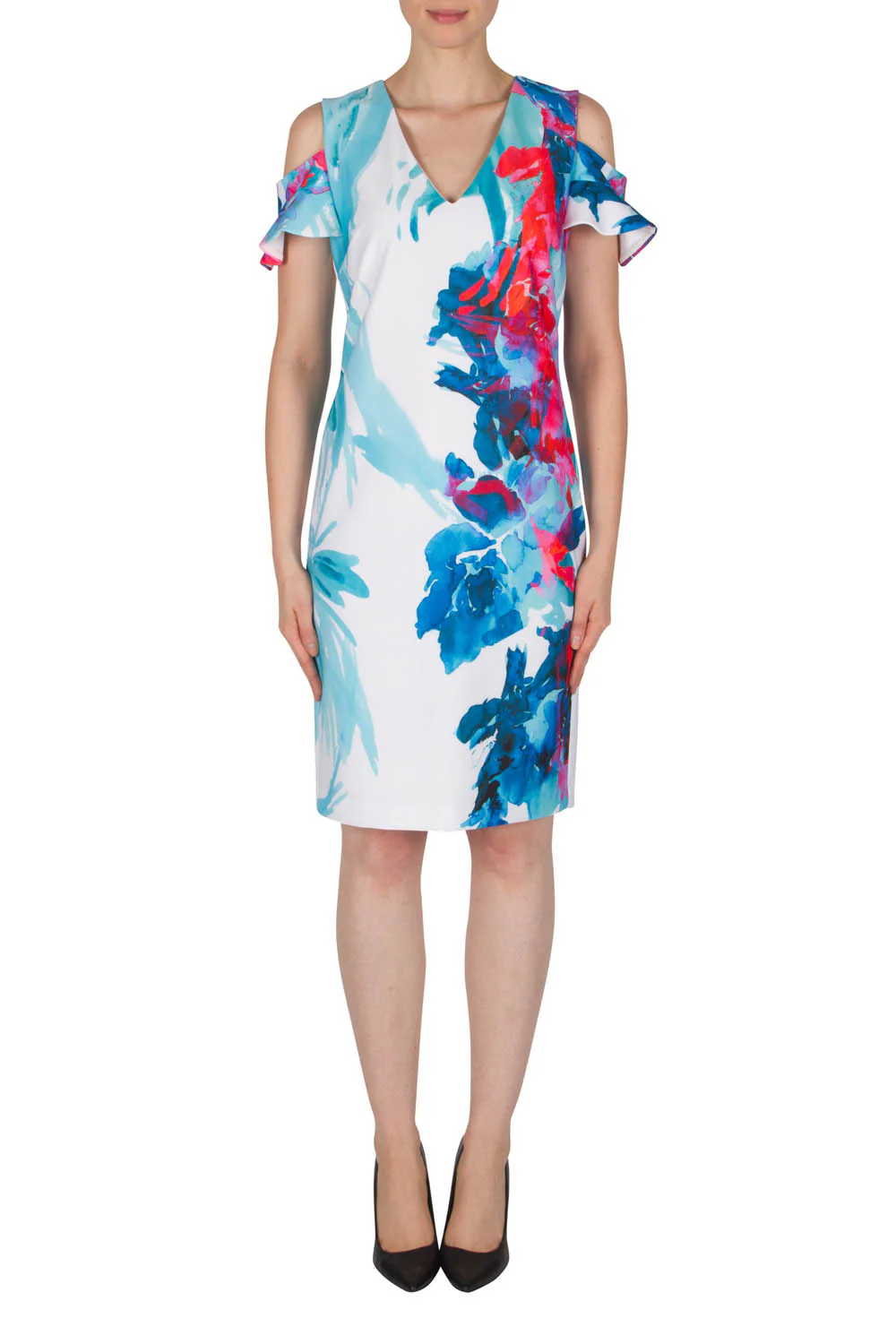 Joseph Ribkoff Multi Dress Style 182737
