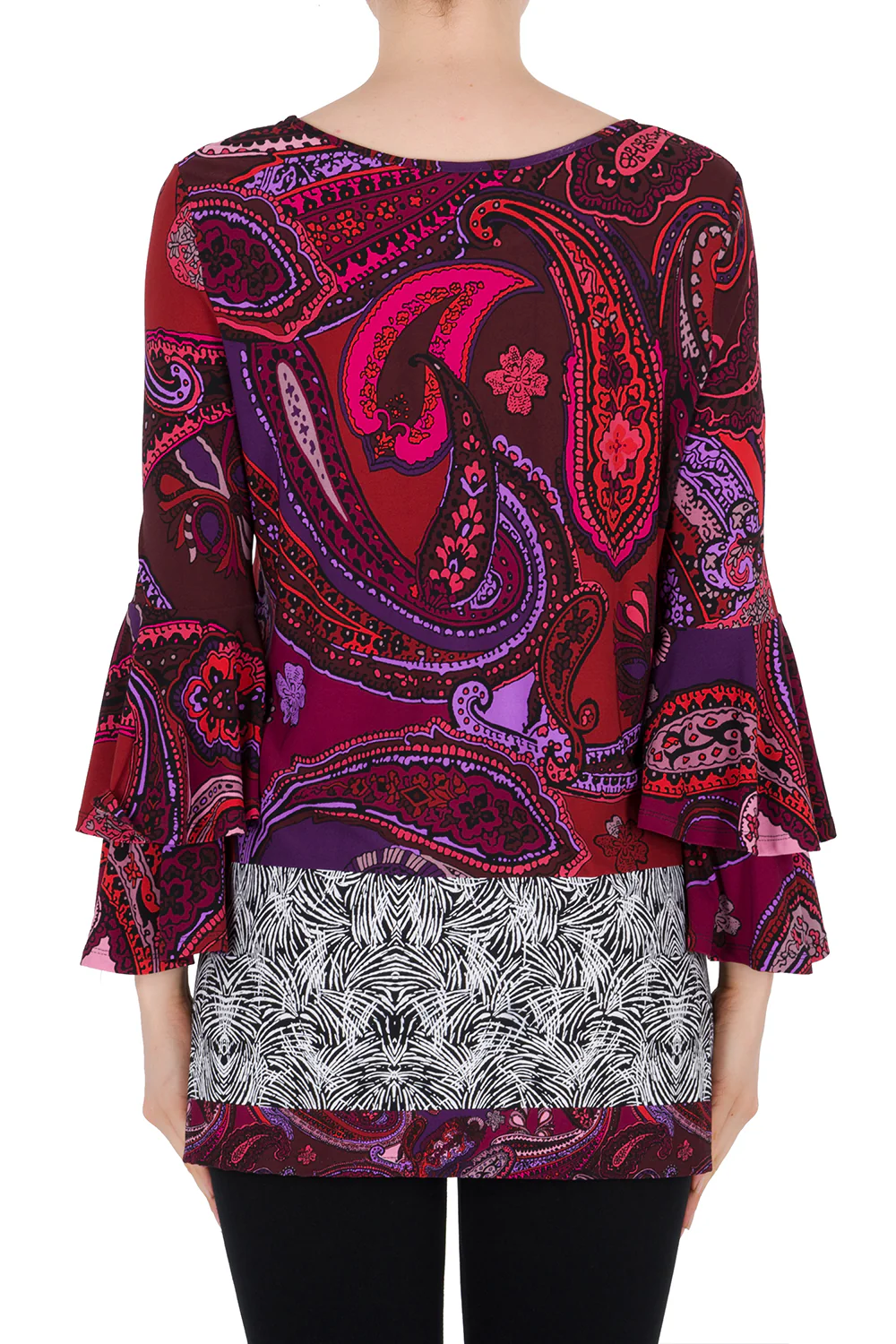 Joseph Ribkoff Multi Tunic Style 184647 - Image 2