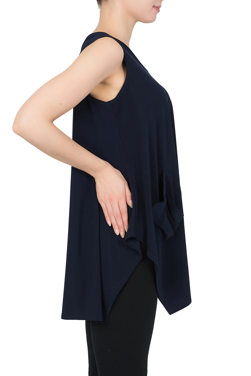 Joseph Ribkoff Black Top Style 191085 - Image 2