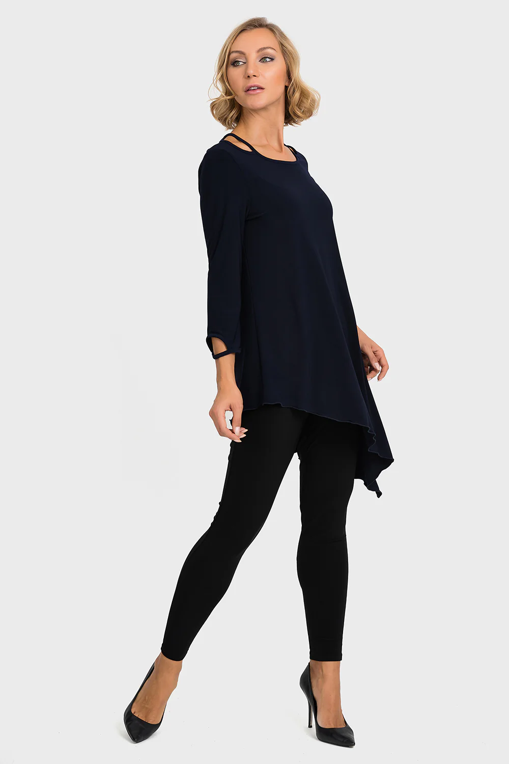 Joseph Ribkoff Navy Tunic Style 193077
