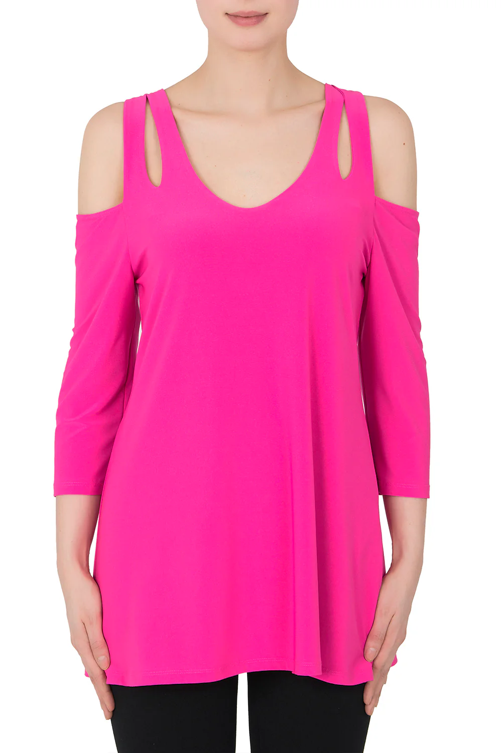 Joseph Ribkoff Neon Pink Tunic Style 192073