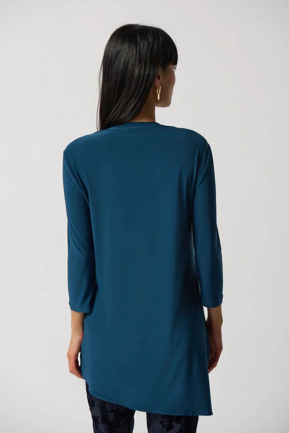 Joseph Ribkoff Nightfall Asymmetric Tunic Style 161066TT - Image 2
