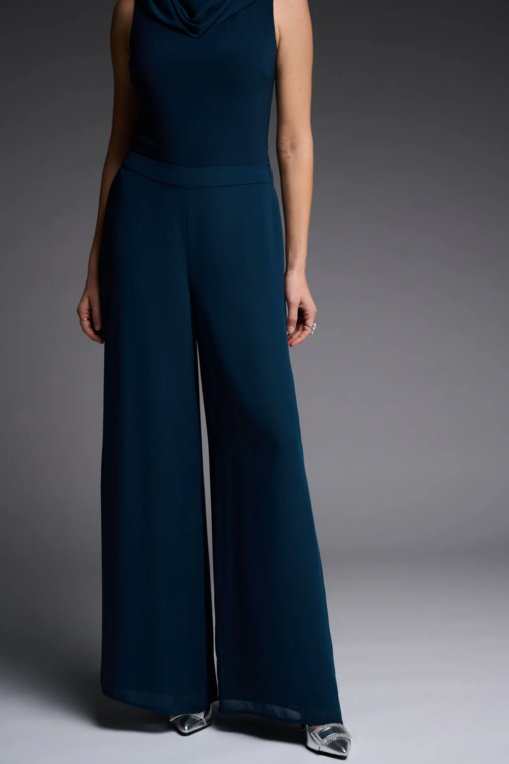 Joseph Ribkoff Nightfall Chiffon Pant Style 223751 - Image 2