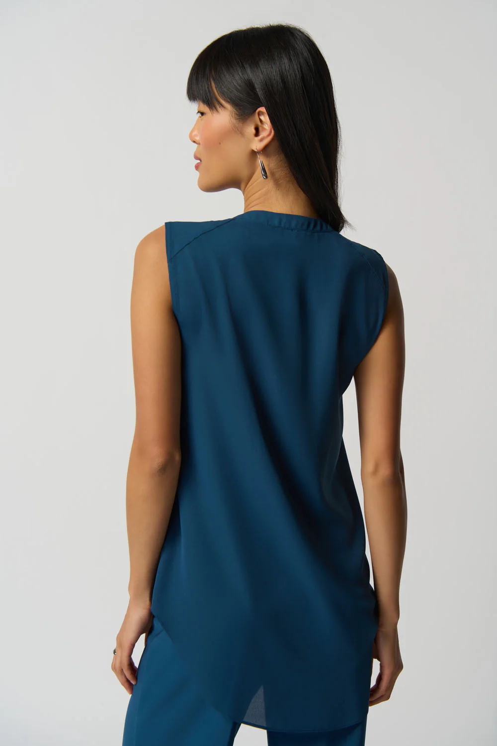 Joseph Ribkoff Nightfall Rhinestone Sleeveless Top Style 233014 - Image 3