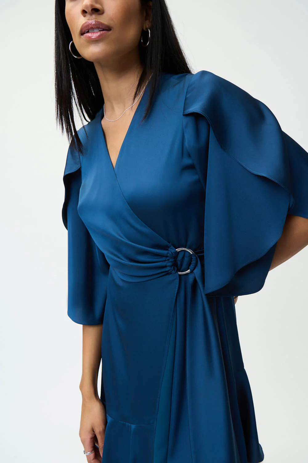 Joseph Ribkoff Nightfall Wrap Dress Style 224355 - Image 2