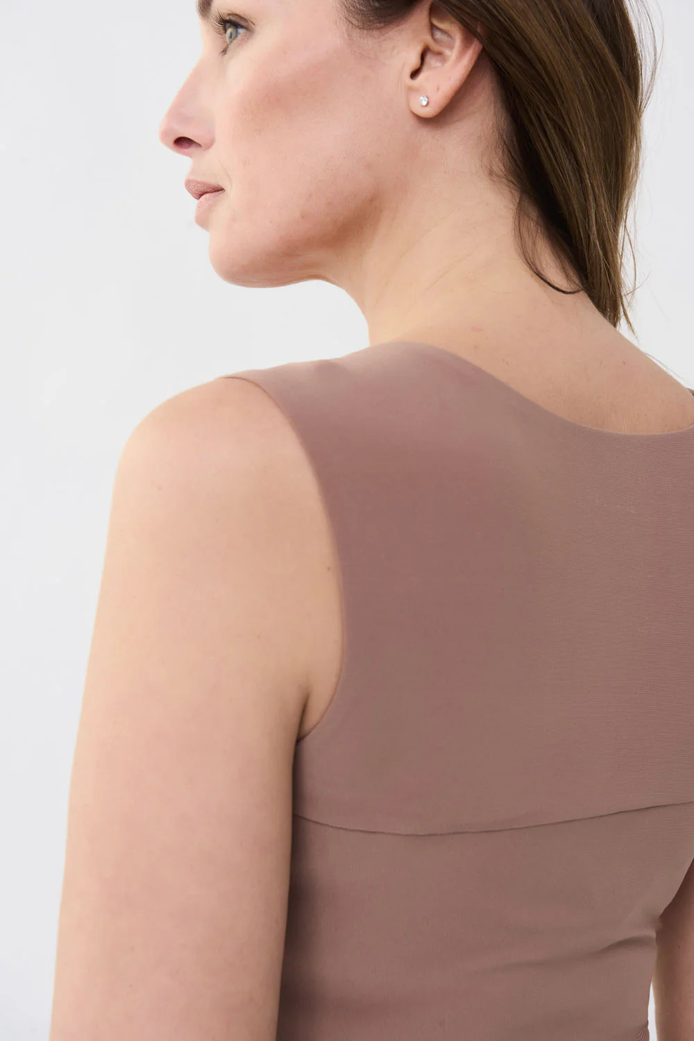 Joseph Ribkoff Nutmeg Classic Square Neck Cami Style 143132 - Image 4
