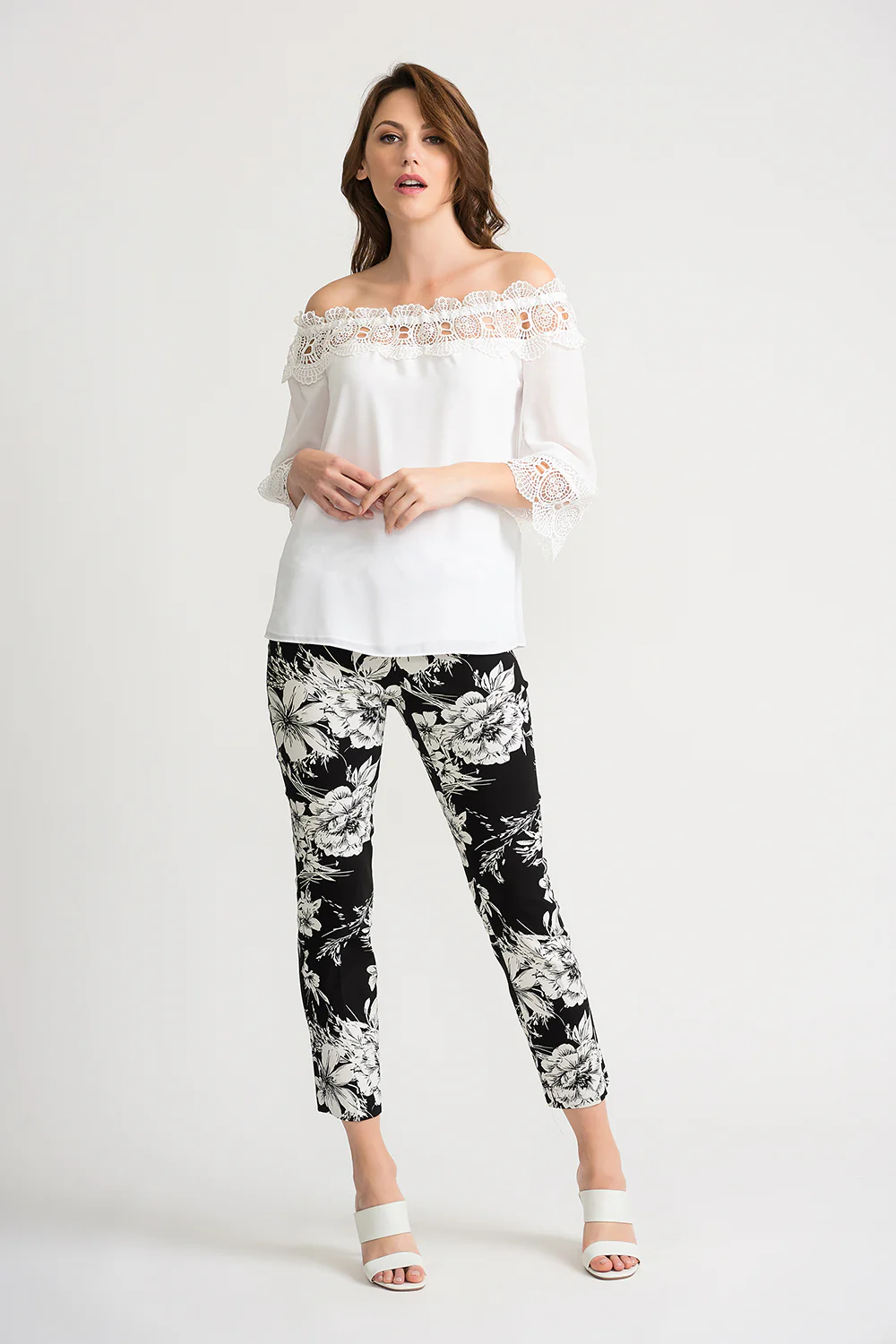 Joseph Ribkoff Off White Top Style 202090 - Image 2