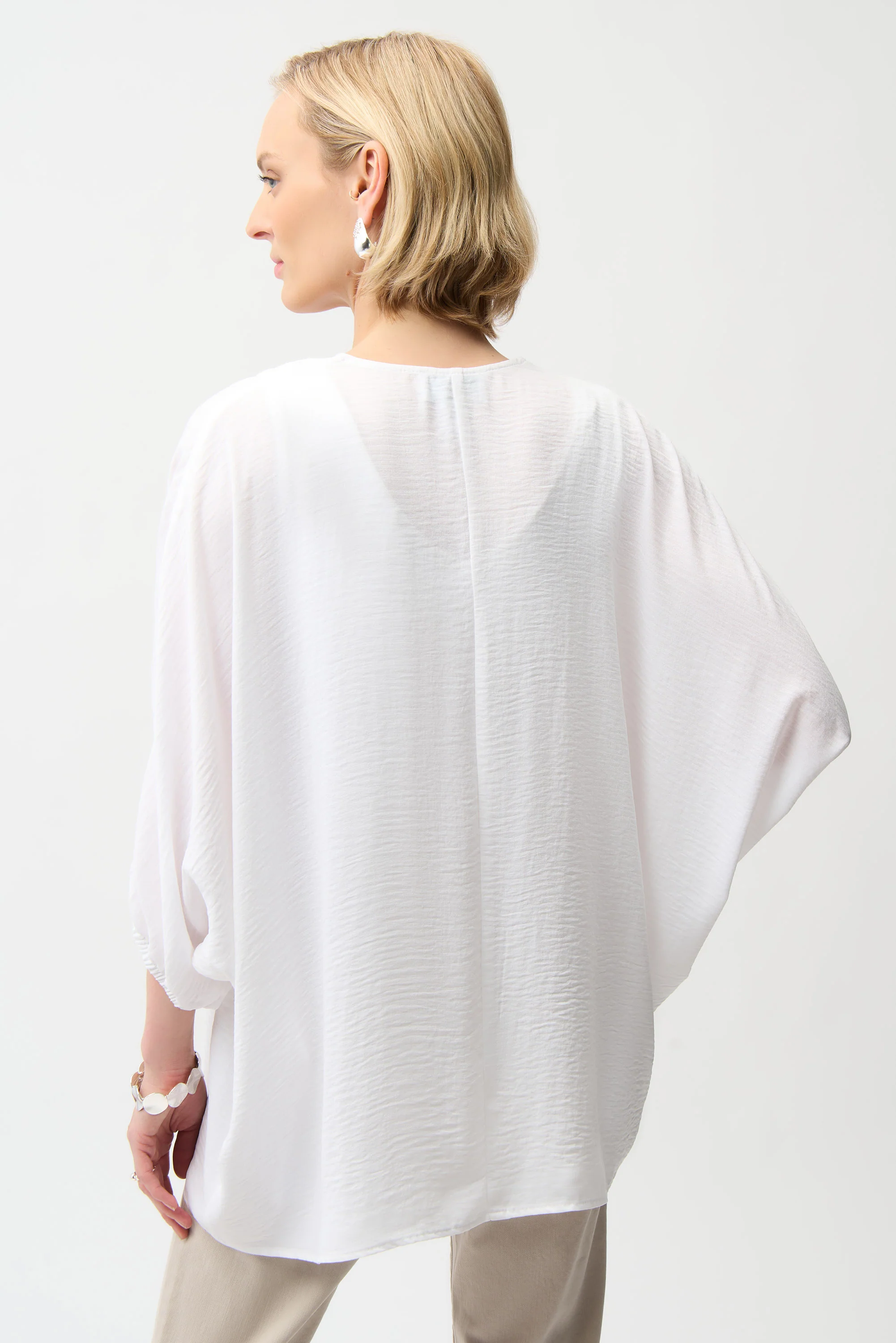 Joseph Ribkoff Open Front Cover-Up With Rhinestones Style 261019 - Image 3