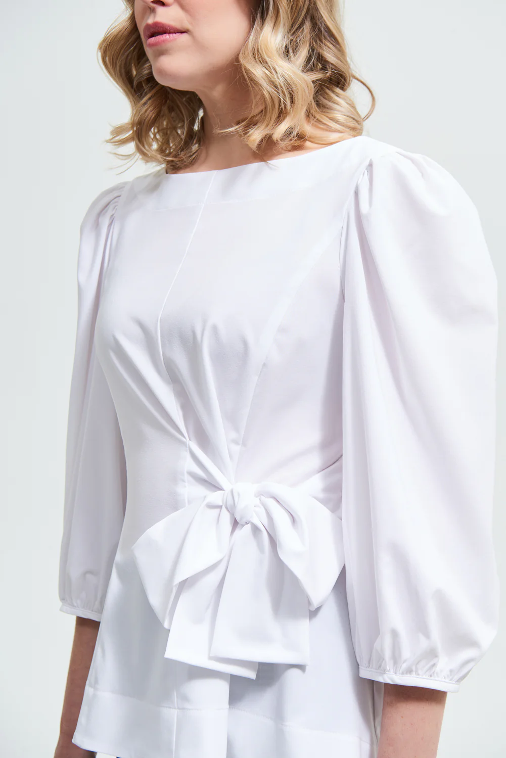 Joseph Ribkoff Optic White Top Style 213397 - Image 2