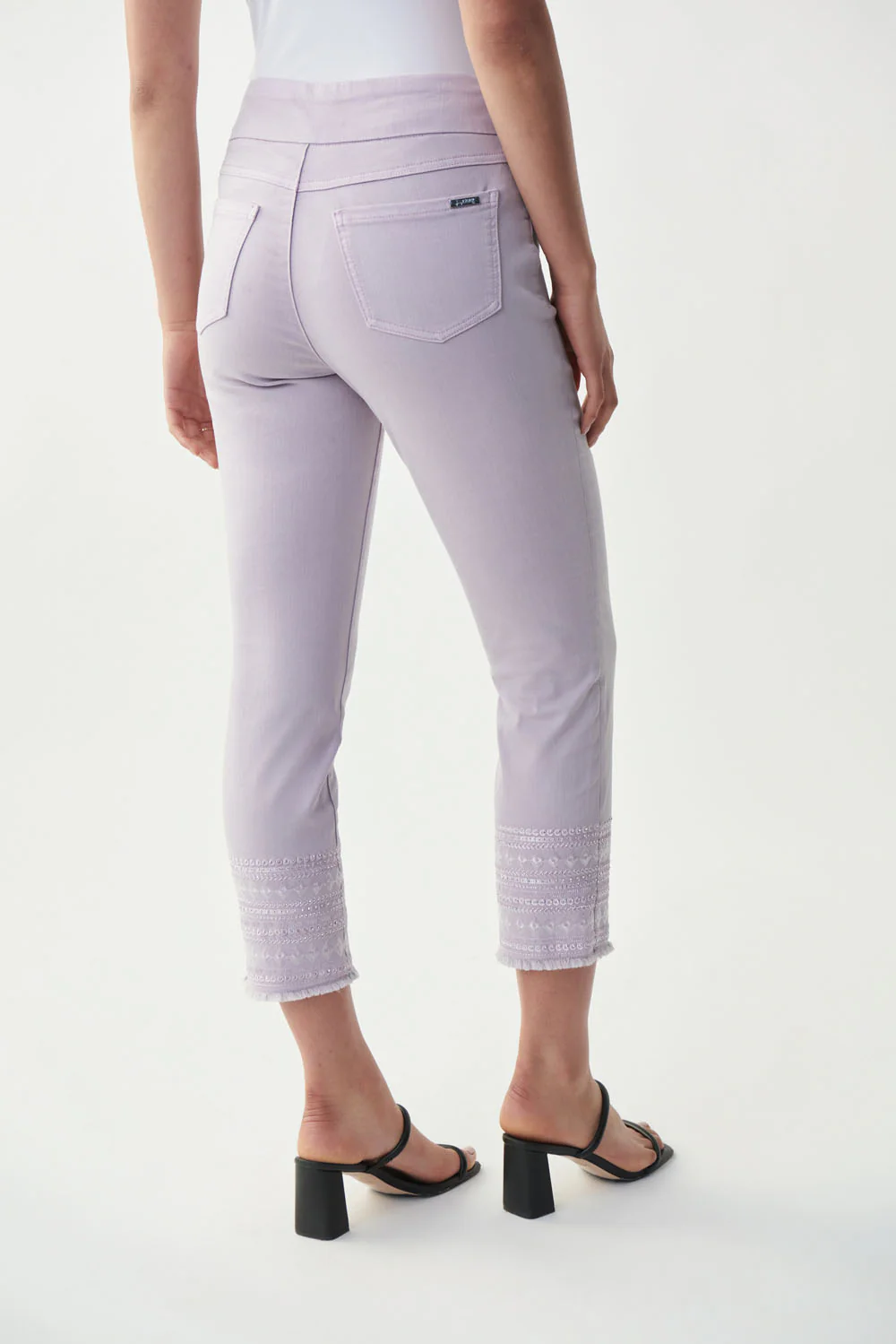 Joseph Ribkoff Pale Lavender Jean Style 221934 - Image 4