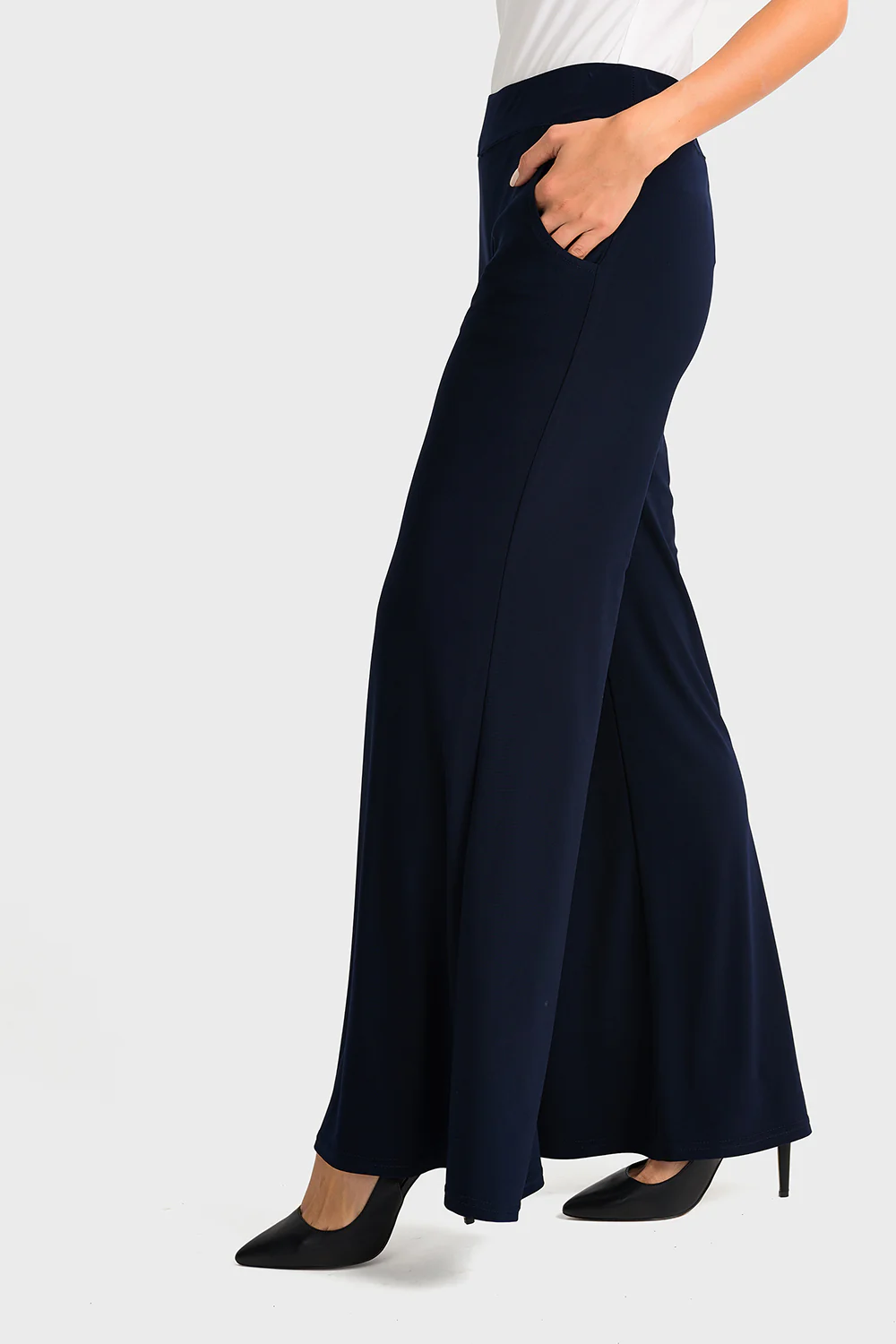 Joseph Ribkoff Pant Style 161096 Navy - Image 4