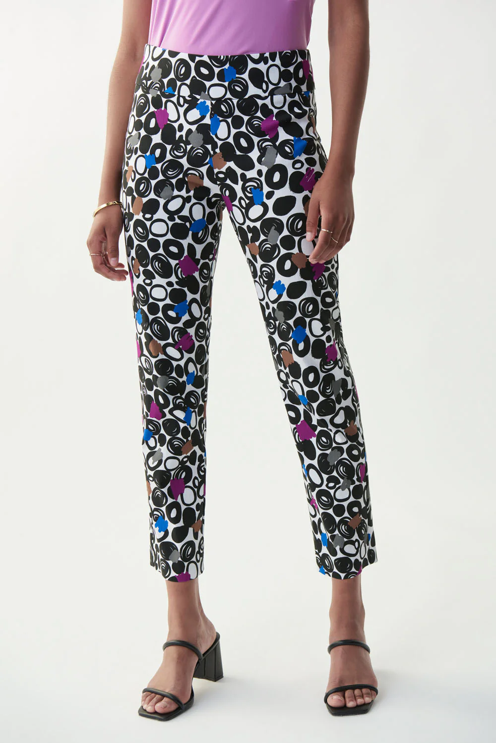 Joseph Ribkoff Vanilla/Multi Pants Style 221367