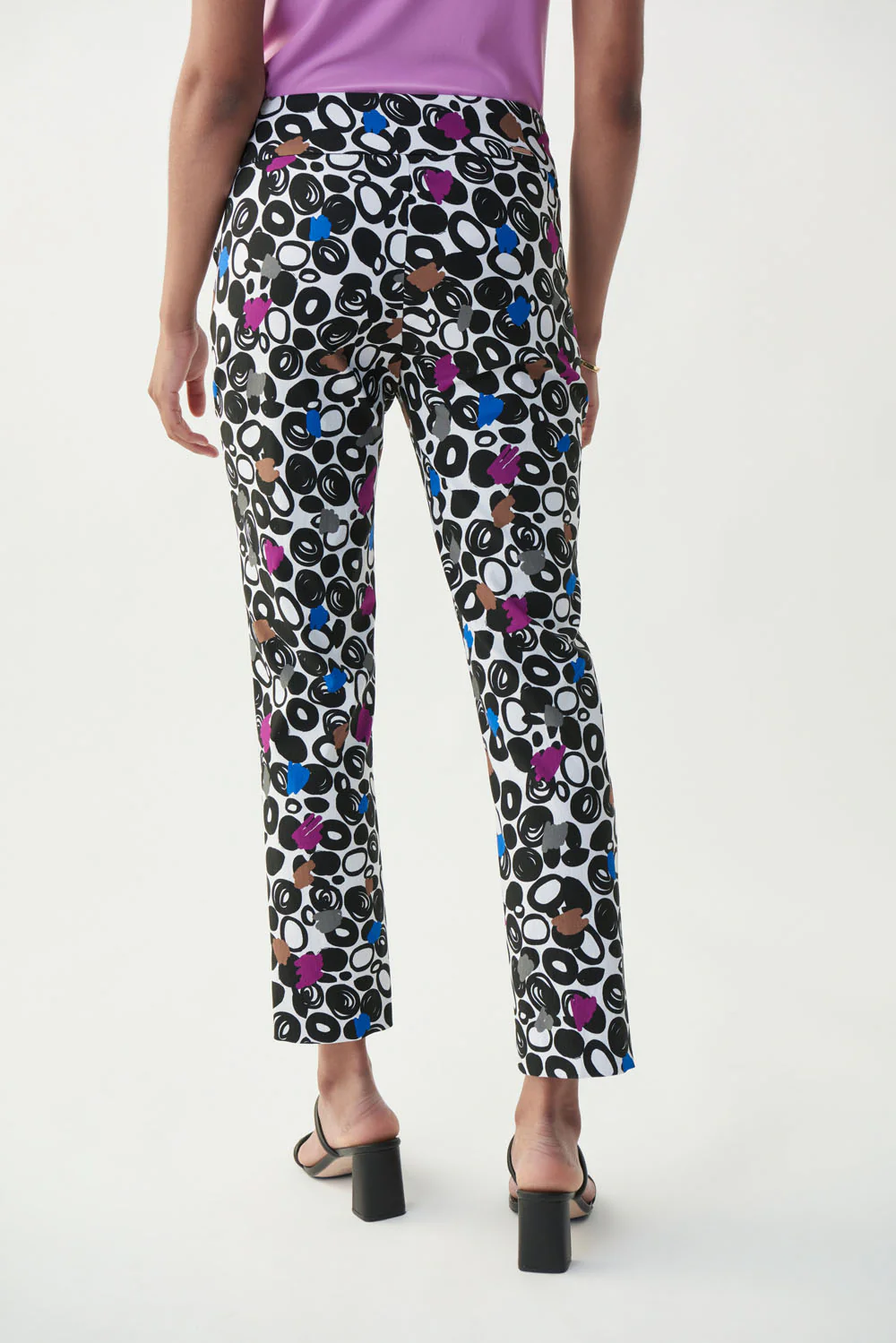 Joseph Ribkoff Vanilla/Multi Pants Style 221367 - Image 2