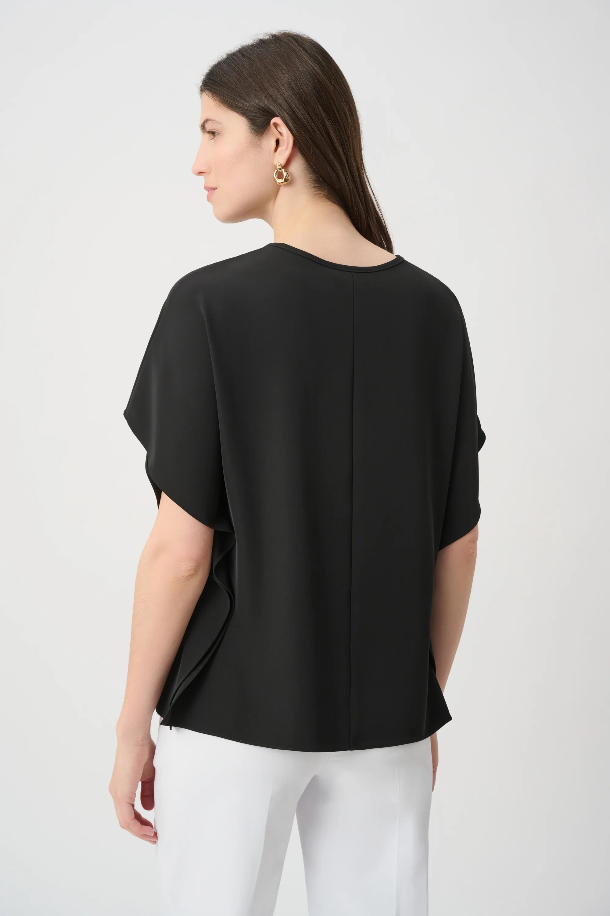 Joseph Ribkoff Poncho Top With Front Keyhole Style 261117 - Image 6