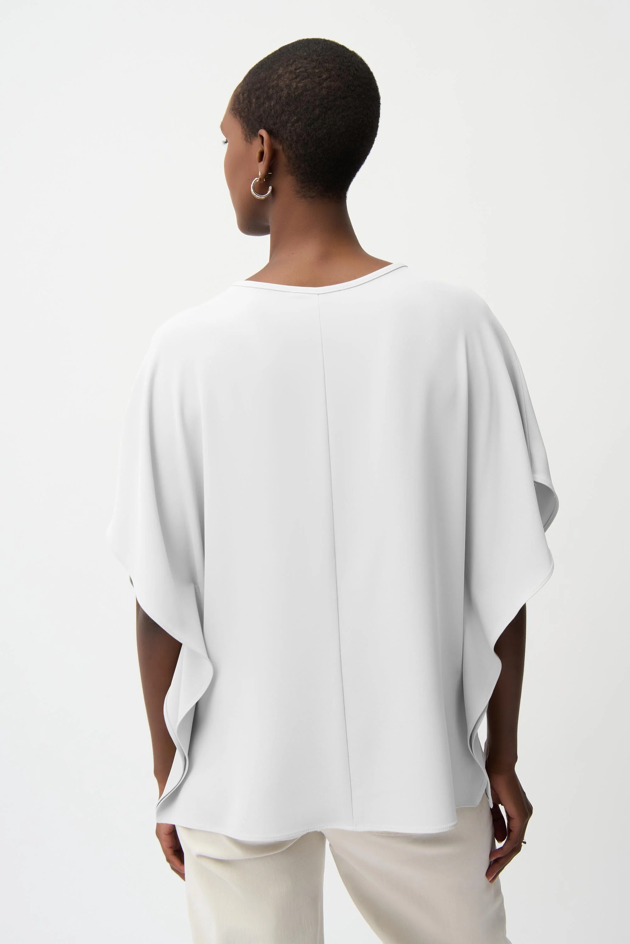Joseph Ribkoff Poncho Top With Front Keyhole Style 261117 - Image 8