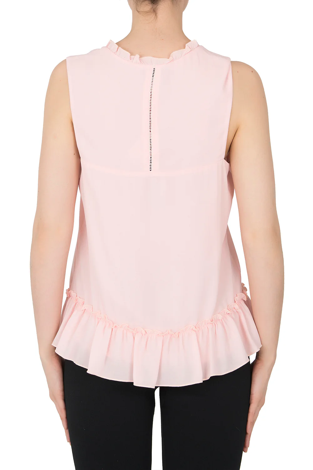 Joseph Ribkoff Powder Pink Top Style 182292 - Image 2